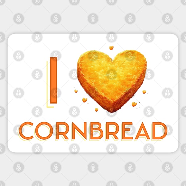 I Love Cornbread Magnet by DigitalToast